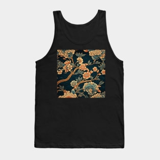 Beautiful Flower Design Tank Top